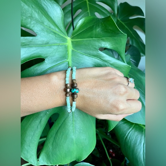 Gemstone bracelet set - Picture 6 of 6